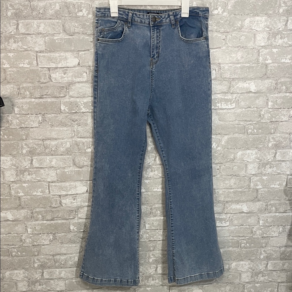 Nasty Gal High Rise Flare Women's Jeans